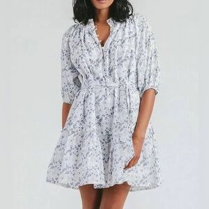 Cleobella ~ Nevah Floral Mini Cotton Dress